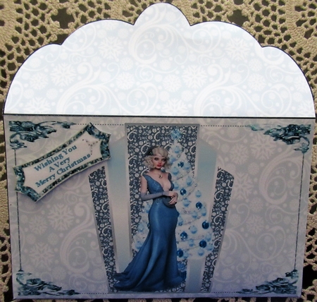 Wishing You A Wonderful Christmas - Money Wallet by Wendy De Winter