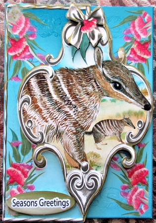 Mini Kit -over the Edge- Ozzie Christmas- Nambat by Wendy De Winter