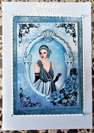 Art Deco Scrollerie by Wendy De Winter