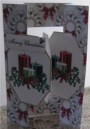 Seasons Greetings Octagon by Wendy De Winter