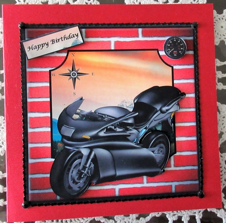 Need Speed 4 Card by Wendy De Winter