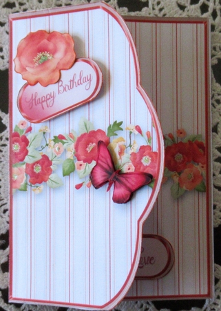 Poppy Profusion - Wrapover Card Mini Kit by Wendy De Winter
