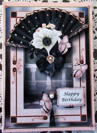 Floral Fan Chanel Bloom A5 by Wendy De Winter