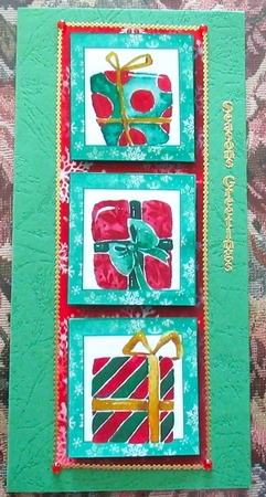 Lge DL Christmas Trio - Perfect Presents by Wendy De Winter
