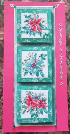 Lge DL Christmas Trio - Holly by Wendy De Winter