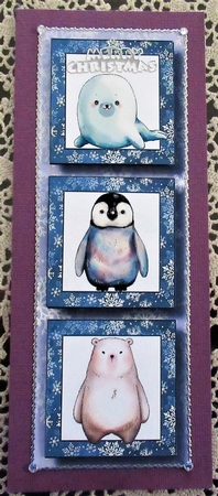 Lge DL Christmas Trio - Baby Winter Friends by Wendy De Winter