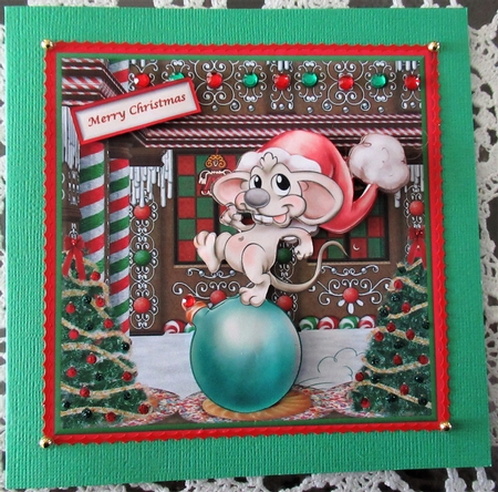 Mini Christmouse by Wendy De Winter