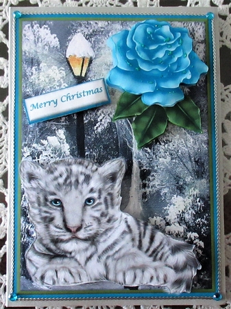Winter Cat by Wendy De Winter