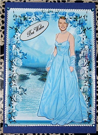 Lady of the Lake Decoupage by Wendy De Winter