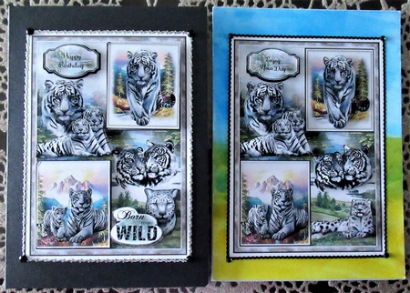 On The Wild Side 03 Mini Page Kit  by Wendy De Winter