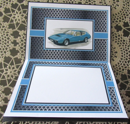 A5 OLD BUT A CLASSIC BLANK INSERT  by Wendy De Winter