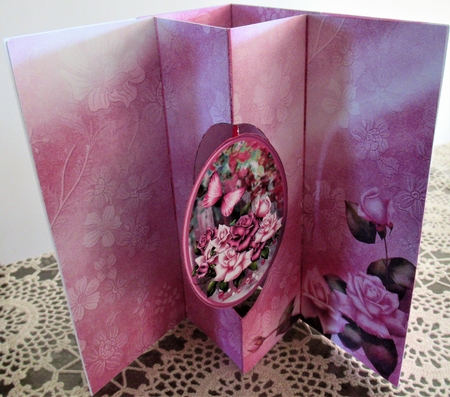 Shades of Pink - W-Fold Card Mini Kit by Wendy De Winter