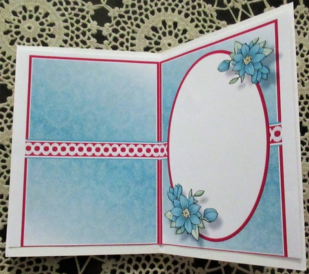 A5 Little Beauty Blank Insert  by Wendy De Winter