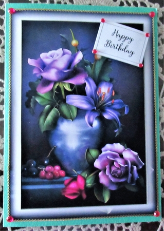 Simple Gorgeous Floral A5 6 by Wendy De Winter