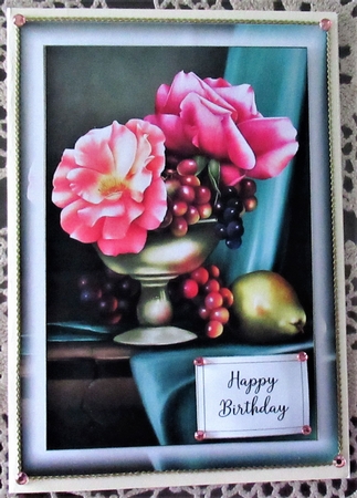 Simple Gorgeous Floral A5 33 by Wendy De Winter