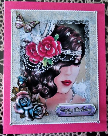Retro Lady For lots of occasions #2 by Wendy De Winter