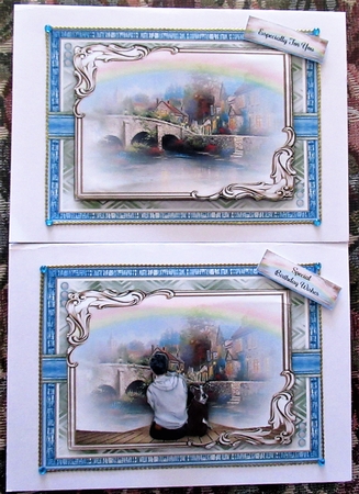 Over The Rainbow 05 Mini Page Kit by Wendy De Winter