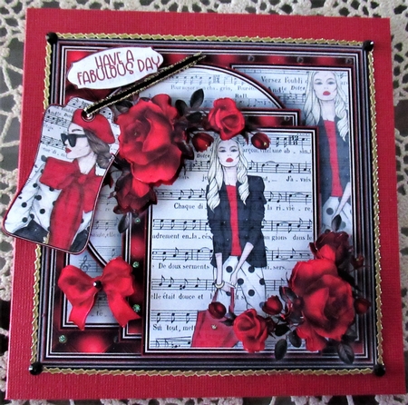 Red Lady Mini Kit #4    by Wendy De Winter