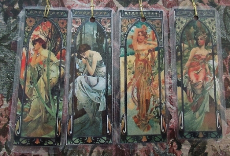 Vintage Lady Bookmarks by Wendy De Winter
