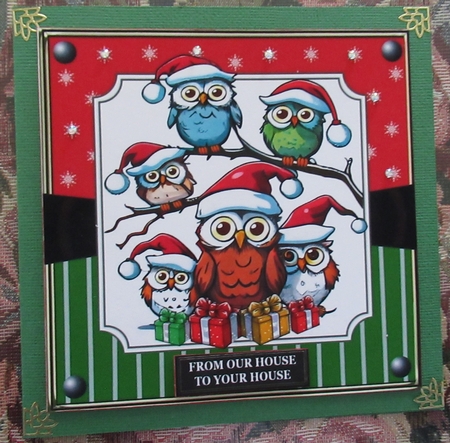 CHRISTMAS OWL SQUAD by Wendy De Winter