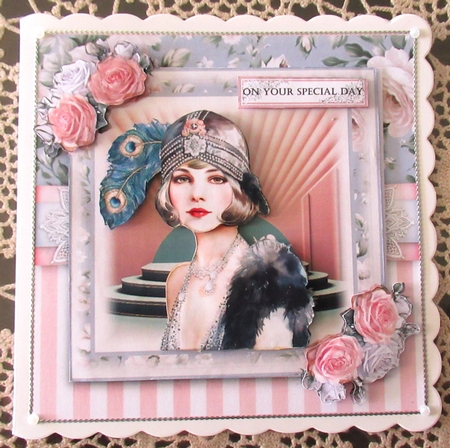 Art Deco Lady  by Wendy De Winter