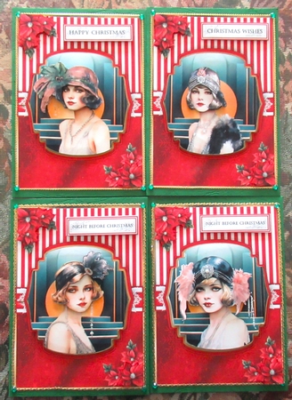 5x7 Art Deco Christmas by Wendy De Winter