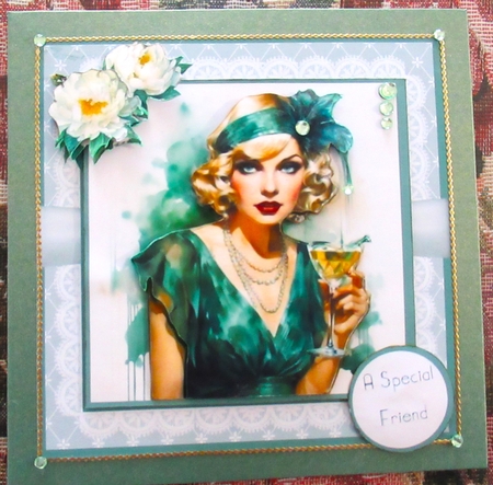 Art Deco Lady #15 by Wendy De Winter
