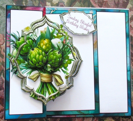 Artichoke Birthday Bouquet by Wendy De Winter