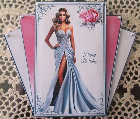Art Deco Stand Up Card 02 Mini Kit by Wendy De Winter
