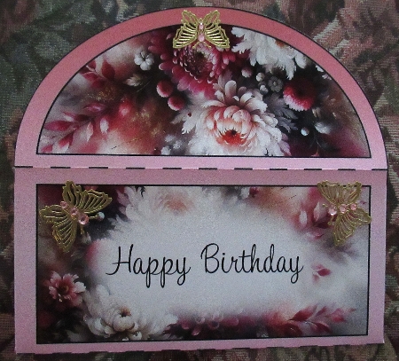 November Birth Flower Money Wallet by Wendy De Winter