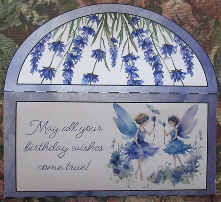 Lavender Fairies Money Wallet by Wendy De Winter