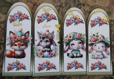 Baby animals bookmarks 2 by Wendy De Winter