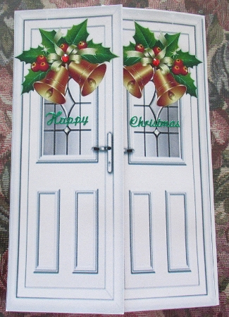Pretty Christmas Vintage Angel With Stars Gate Fold (ONE) by Wendy De Winter