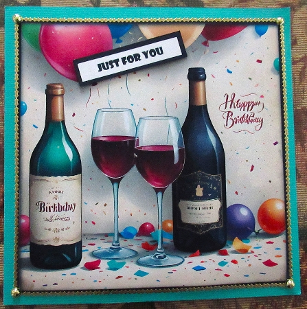  Birthday Celebration Quick Card by Wendy De Winter