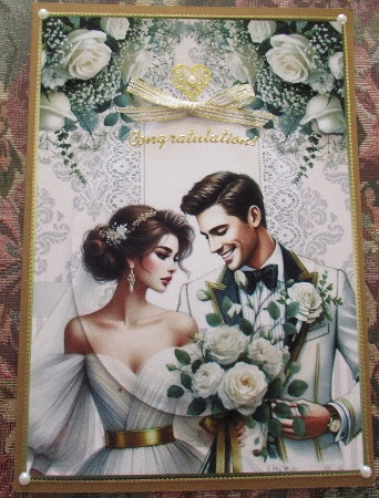 A4 WEDDING TOPPER by Wendy De Winter