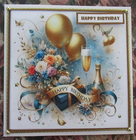 Birthday Celebration Quick Card 8 by Wendy De Winter