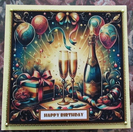 Birthday Celebration Quick Card 11 by Wendy De Winter