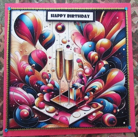 Birthday Celebration Quick Card 14 by Wendy De Winter