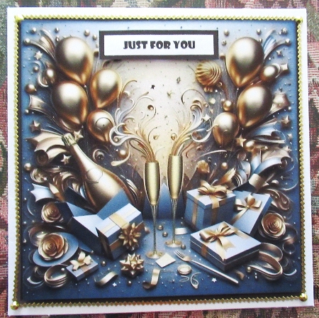 Birthday Celebration Quick Card 16 by Wendy De Winter