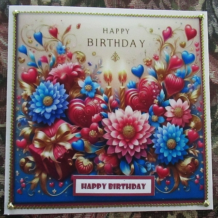 Birthday Celebration Quick Card 17 by Wendy De Winter