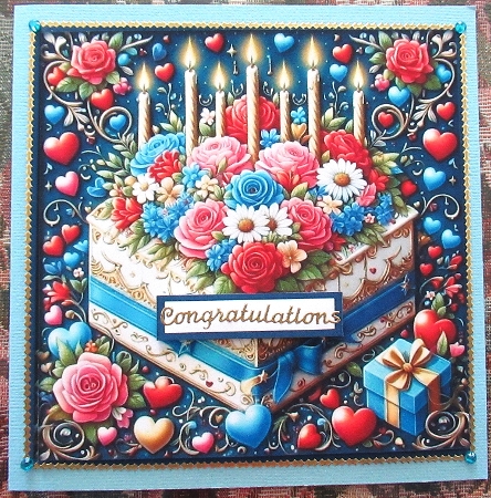 Birthday Celebration Quick Card 18 by Wendy De Winter