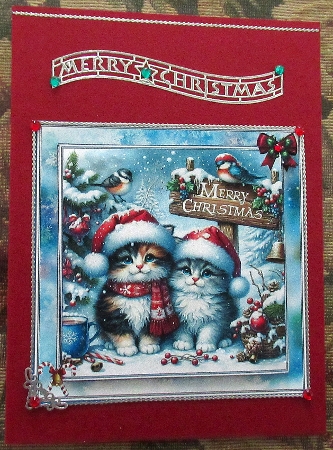 Cute Christmas Wishes01 Topper by Wendy De Winter