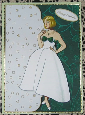 Retro Envelope Card by Wendy De Winter