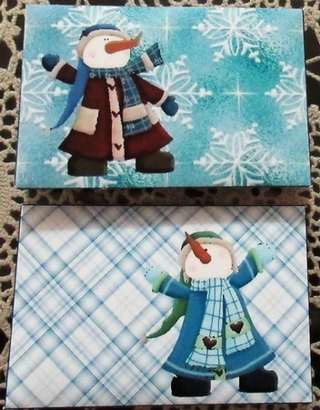 Two Gift Card / Money Envelopes #2 by Wendy De Winter