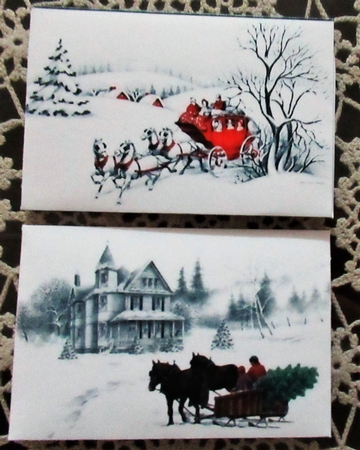 Two Gift Card / Money Envelopes #3 by Wendy De Winter