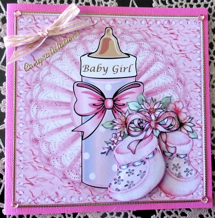 Baby Girl Pink by Wendy De Winter