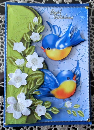 Spring Birds by Wendy De Winter