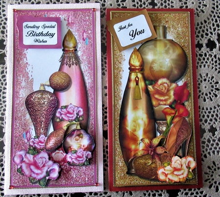 Double Delight - Feminine Fancy by Wendy De Winter