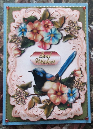 Summer Garden Topper & Plaque by Wendy De Winter