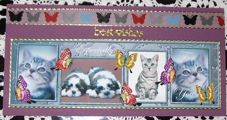 Large Dl Cats and Dogs 1 by Wendy De Winter